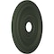 Ekena Millwork Cole PVC Medallion (Canopies up to 5 1/8"), 19"OD x 3 1/2"ID x 1"P, UltraCover Satin Hunt Club Green CMP19COGHC - alternate 2